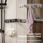 Astronaut Suction Cup Corner Hooks Foldable Bathroom Kitchen Hooks