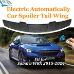 Universal Car Spoiler Car Brake Rear Electric Spoiler Ailerons De Voiture Rear Trunk Spoiler Car Wing for Subaru WRX 2015-2024