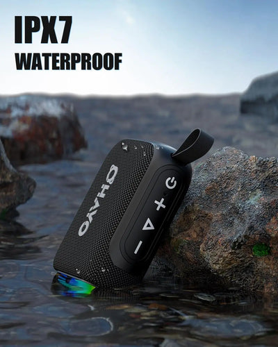 Portable Bluetooth Speaker, IPX7 Waterproof, Bluetooth 5.3,TWS , 24H Playtime, Powerful Stereo Sound, Speaker for Home, Outdoors