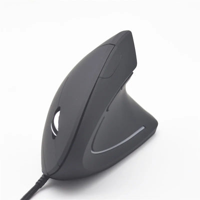 Mouse Vertical Ergonómico RGB para Mano Derecha — Cableado, Batería o Recargable