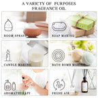 100ML Pure Plant Essential Oil Mint Bergamot Patchouli Citronella Lemongrass Chamomile Cedarwood For Reed Diffuser Humidifier