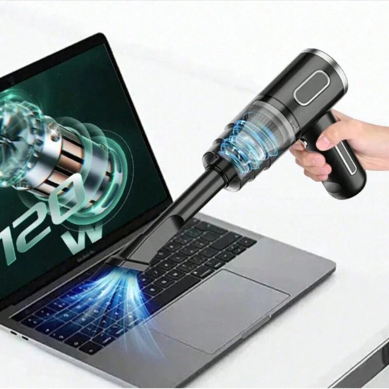 Portable Cordless Car Vacuum — Powerful Handheld Cleaner for Car & Home